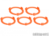 Squad Marker - 40mm Neon Orange (5)