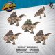 Monsterpocalypse Carnidon & Spikodon Terrasaur Units RESIN Blist