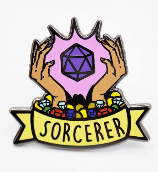 Banner Class Pins Sorcerer - zum Schließ en ins Bild klicken