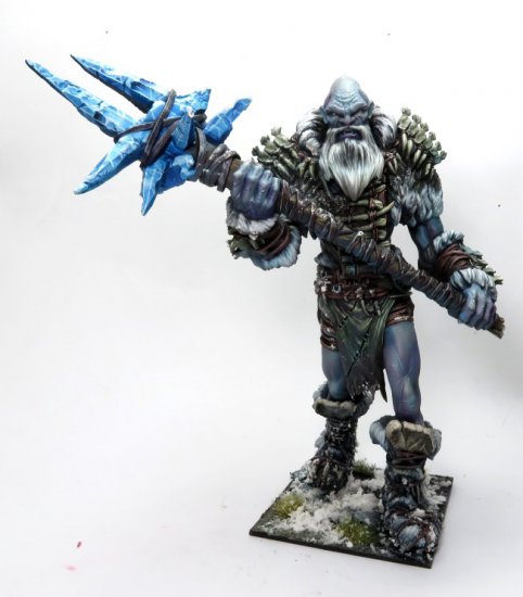 Kings of War Northern Alliance Frost Giant - zum Schließ en ins Bild klicken