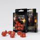 Classic Runic Red & yellow Dice Set (7)