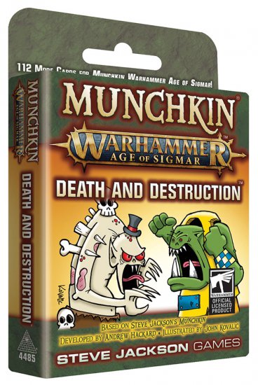 Munchkin: Munchkin Warhammer Age of Sigmar - Death and Destructi - zum Schließ en ins Bild klicken
