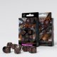 Dragons Modern Dice Set Obsidian (RDRA07)