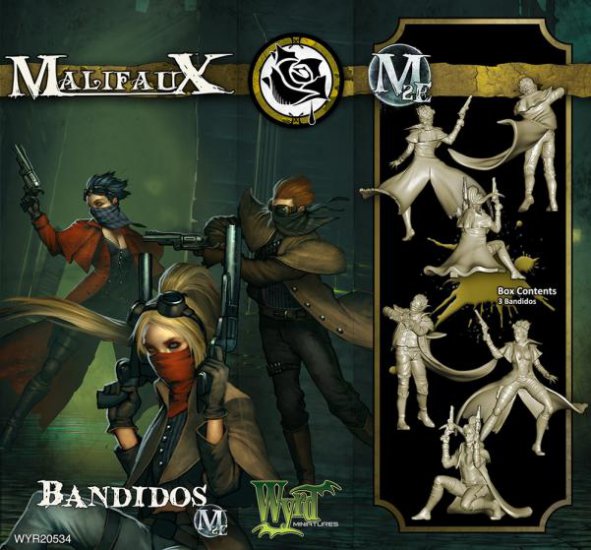 Malifaux The Outcasts Bandidos Box Set - zum Schließ en ins Bild klicken