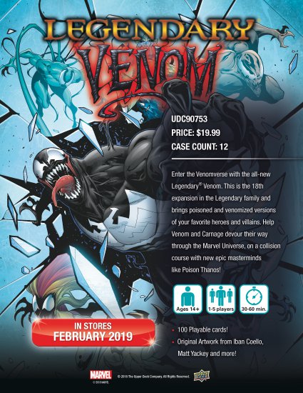 Marvel Legendary Venom - zum Schließ en ins Bild klicken