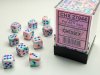 Festive® 12mm d6 Pop Art™/blue Dice Block™ (36 dice)