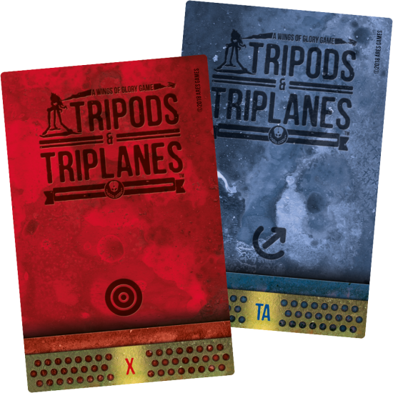 Wings of Glory: Tripods & Triplanes Additional Damage Decks - zum Schließ en ins Bild klicken