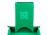 Fold Up Velvet Dice Tower Green