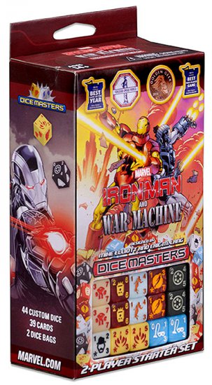 Iron Man and War Machine Starter Marvel Dice Masters - zum Schließ en ins Bild klicken