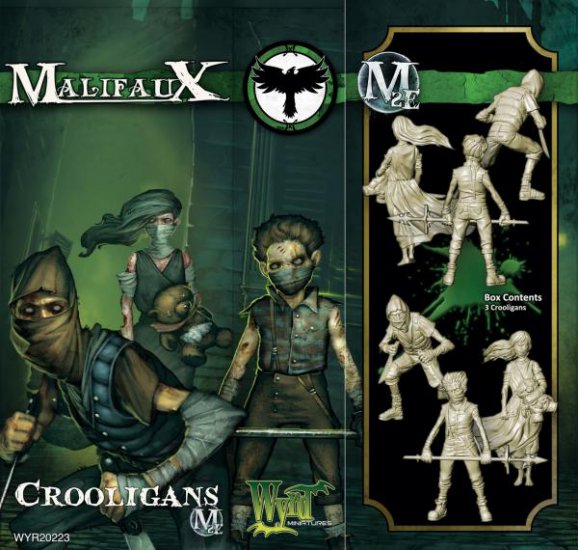 Malifaux The Resurrectionists Crooligans 3 Pack - zum Schließ en ins Bild klicken