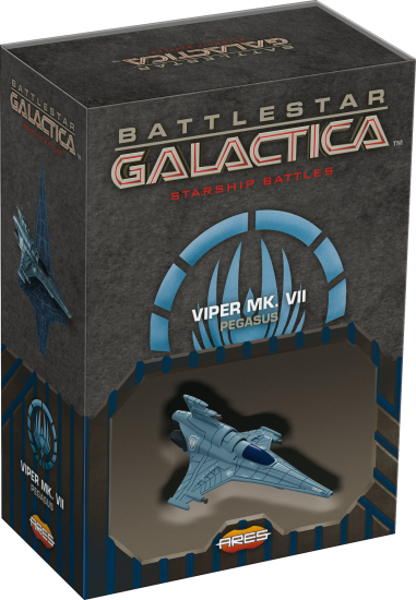 Battlestar Galactica Starship Battles Viper MK.VII Pegasus - zum Schließ en ins Bild klicken
