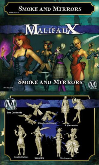 Malifaux The Arcanists Smoke Mirrors Colette Crew - zum Schließ en ins Bild klicken