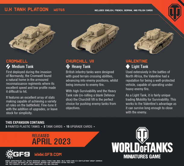 World of Tanks UK Tank Platoon - zum Schließ en ins Bild klicken
