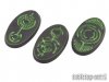 Crystal Tech Bases BLANK - 75mm Oval (3)