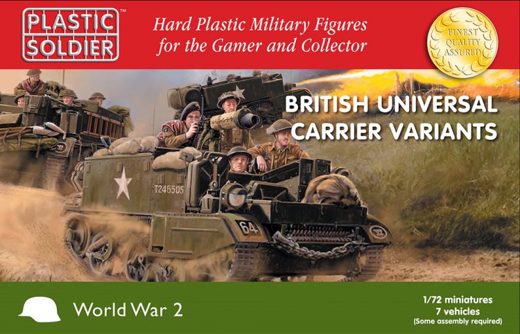 1/72 British Universal Carrier Variants - zum Schließ en ins Bild klicken