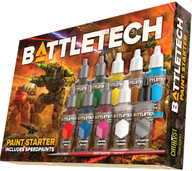 BattleTech Paint Starter - zum Schließ en ins Bild klicken
