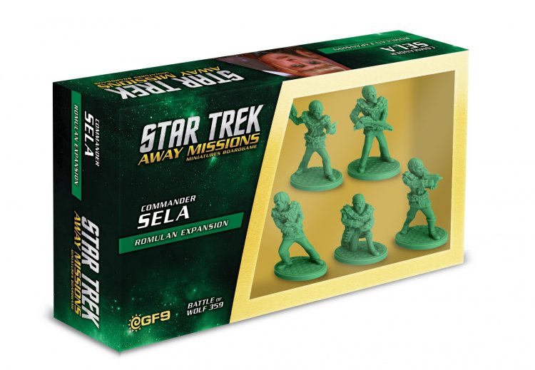 Star Trek Away Missions Romulan Commander Sela - zum Schließ en ins Bild klicken