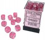 Borealis® 12mm d6 Pink/silver Luminary™ Dice Block™ (36 dic