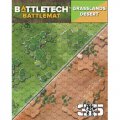 BattleTech: Battle Mat - Grasslands Desert