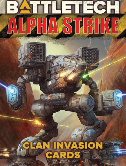 BattleTech: Alpha Strike Game Aids - Clan Invasion Cards - zum Schließ en ins Bild klicken