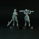 28mm Space Nuns praying (2 pcs)