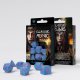 Classic Runic Blue & red Dice Set (7)