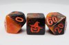 Halloween Pumpkin RPG Dice Set (7)