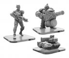 G-Tank, C-Type Shinobi, and Ape Gunner – Monsterpocalypse Prot