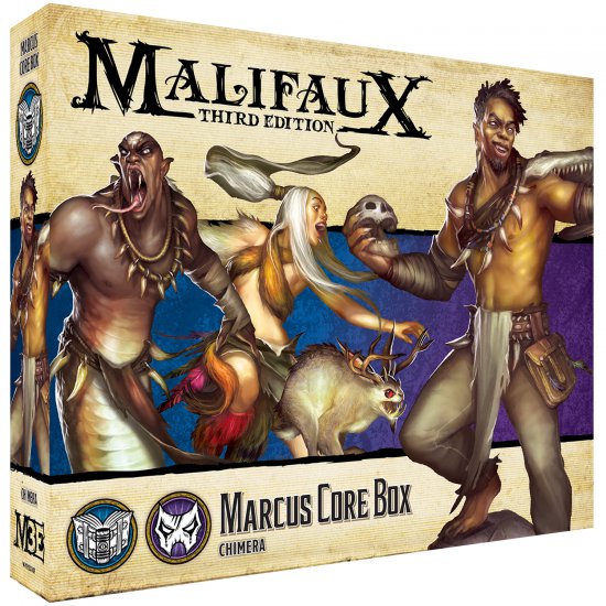 Malifaux: Arcanist Marcus Core Box - zum Schließ en ins Bild klicken
