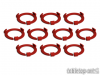Squad Marker - 28.5mm Cherry Red (10)