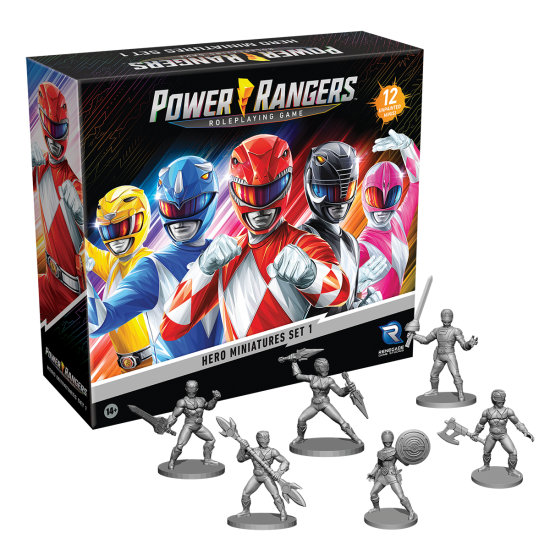 Power Rangers RPG Hero Miniatures Set 1 - zum Schließ en ins Bild klicken
