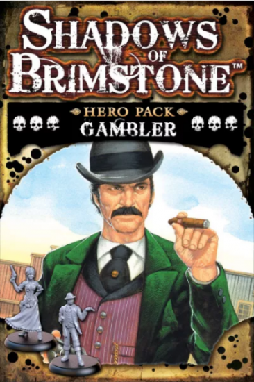 Shadows of Brimstone Hero Pack Gambler - zum Schließ en ins Bild klicken