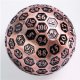 Inscribed 45mm Metal D100 Copper
