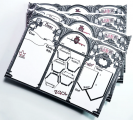 Mörk Borg RPG Slav Borg Character Sheets Notebook