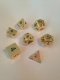 16mm Gold Metal Dice Set