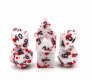 Blood Splatter RPG Dice Set (7) Reprint