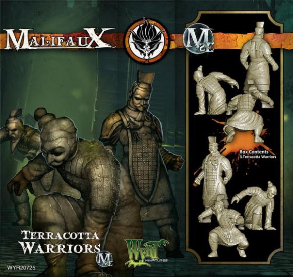 Malifaux Ten Thunders Terracotta Warrior - zum Schließ en ins Bild klicken