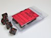 Dice Set Black/Red Opaque d10 Set (10)