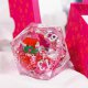 54mm D20 Snow Globe Valentines Rose