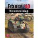 France 40 2nd. Edition Mounted Map